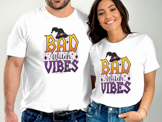 Bad Witch Vibes Halloween Graphic Shirt product