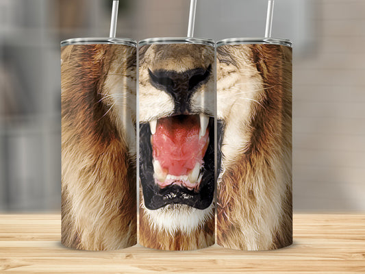 Roaring Lion Close-Up Three-Piece Tumbler Set Product