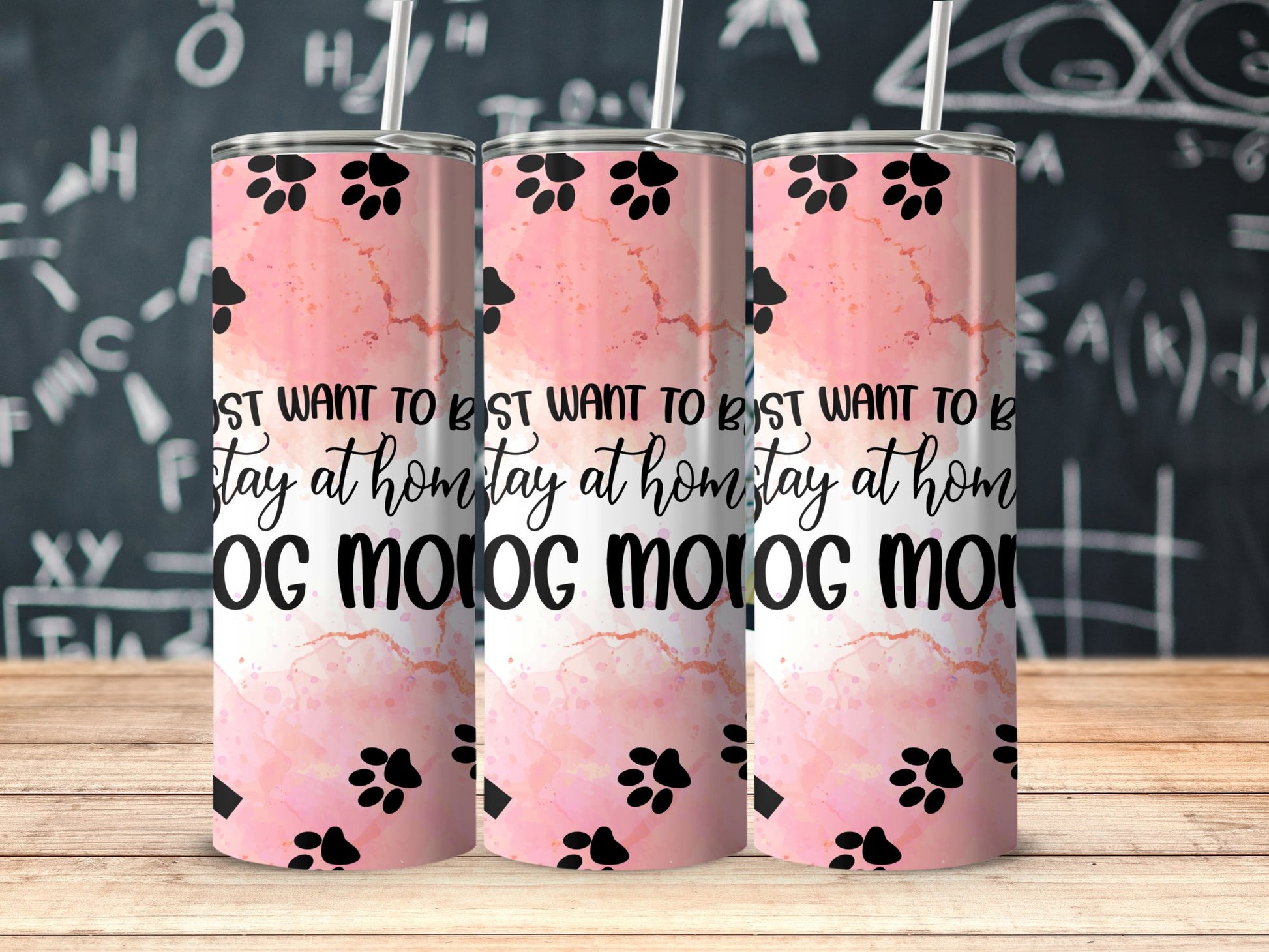 Stay At Home Dog Mom Tumbler product