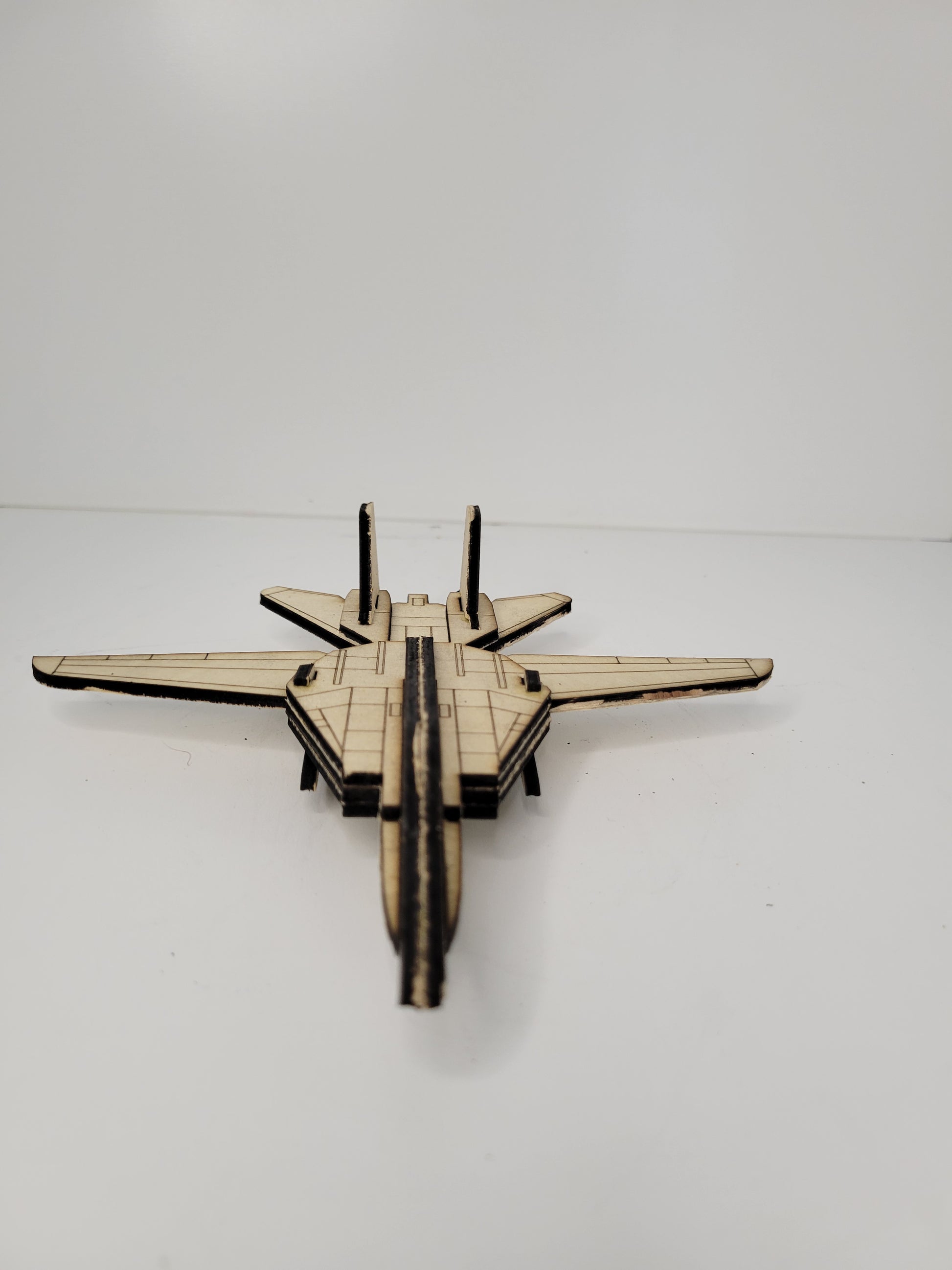 Detailed Wooden Model Airplane with Wings product
