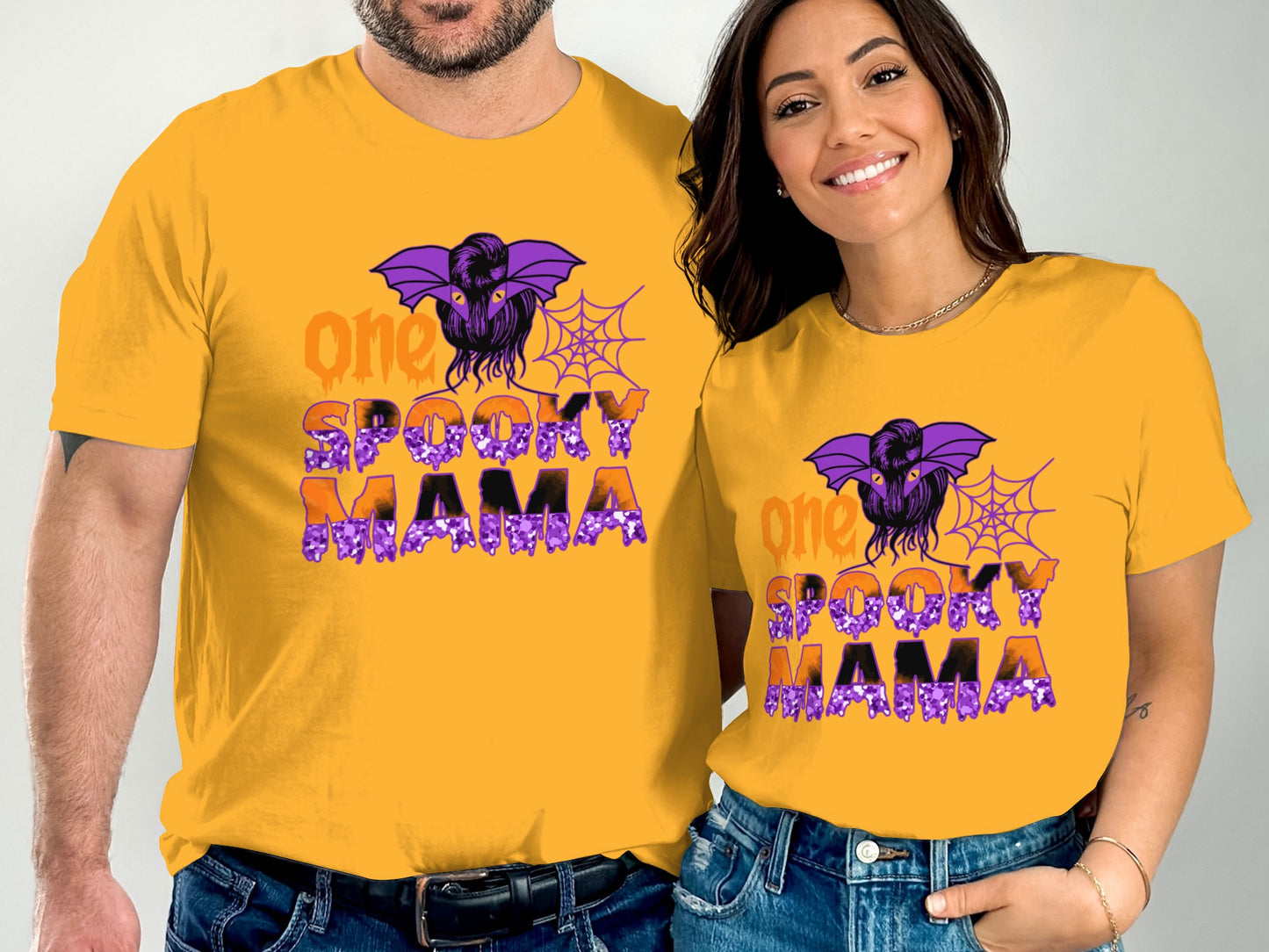 One Spooky Mama Halloween Themed Shirt product type