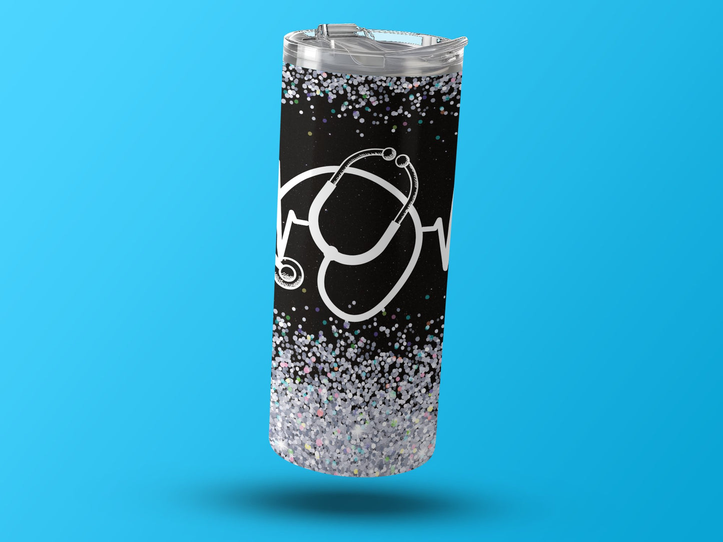 Medical Stethoscope Heartbeat Design Tumbler product type