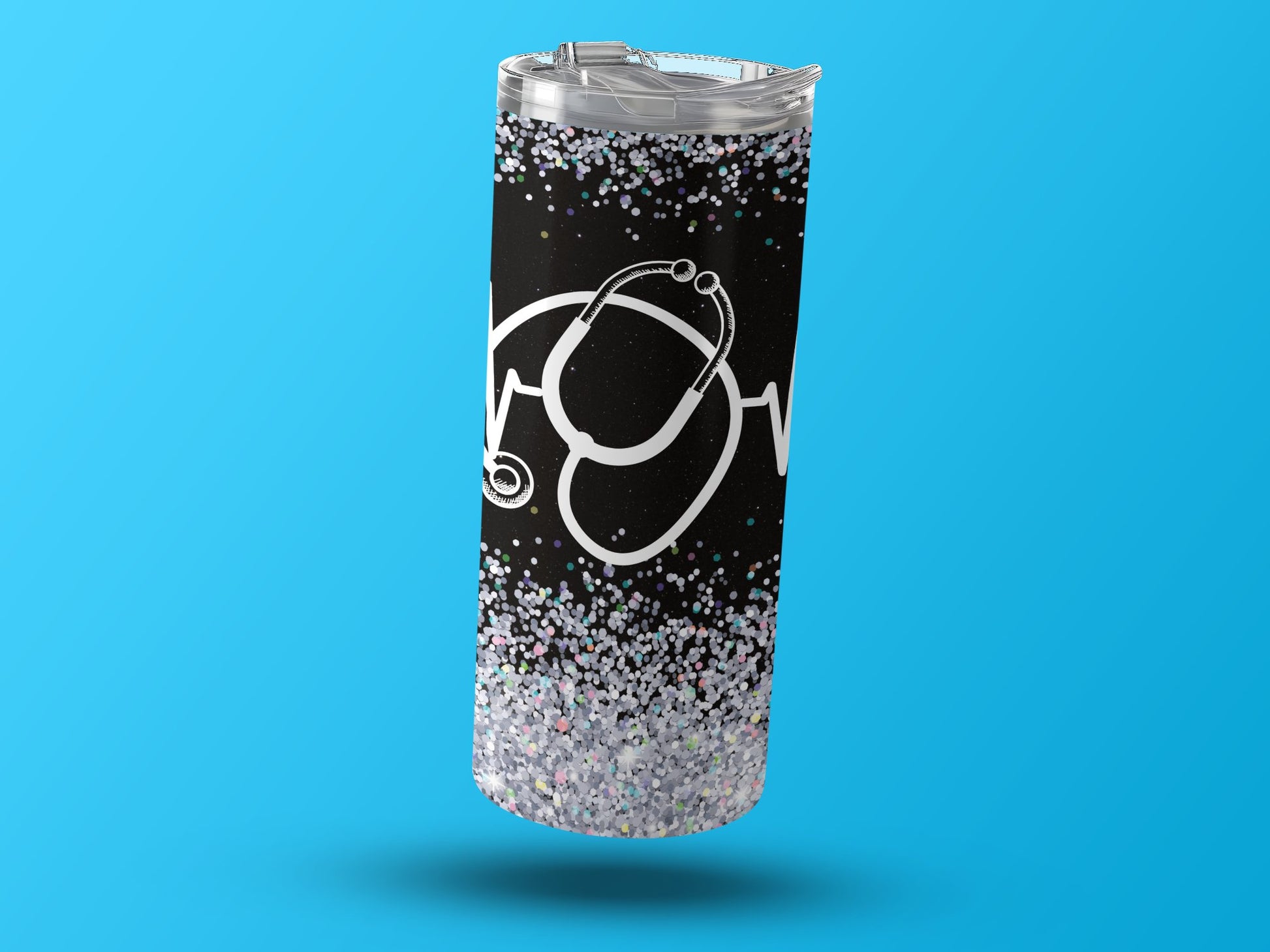 Medical Stethoscope Heartbeat Design Tumbler product type