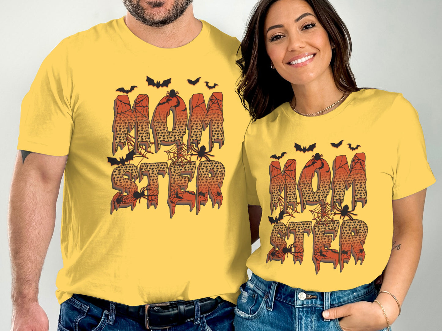 Funny MOMSTER Graphic T-Shirt Halloween Theme Shirt product type