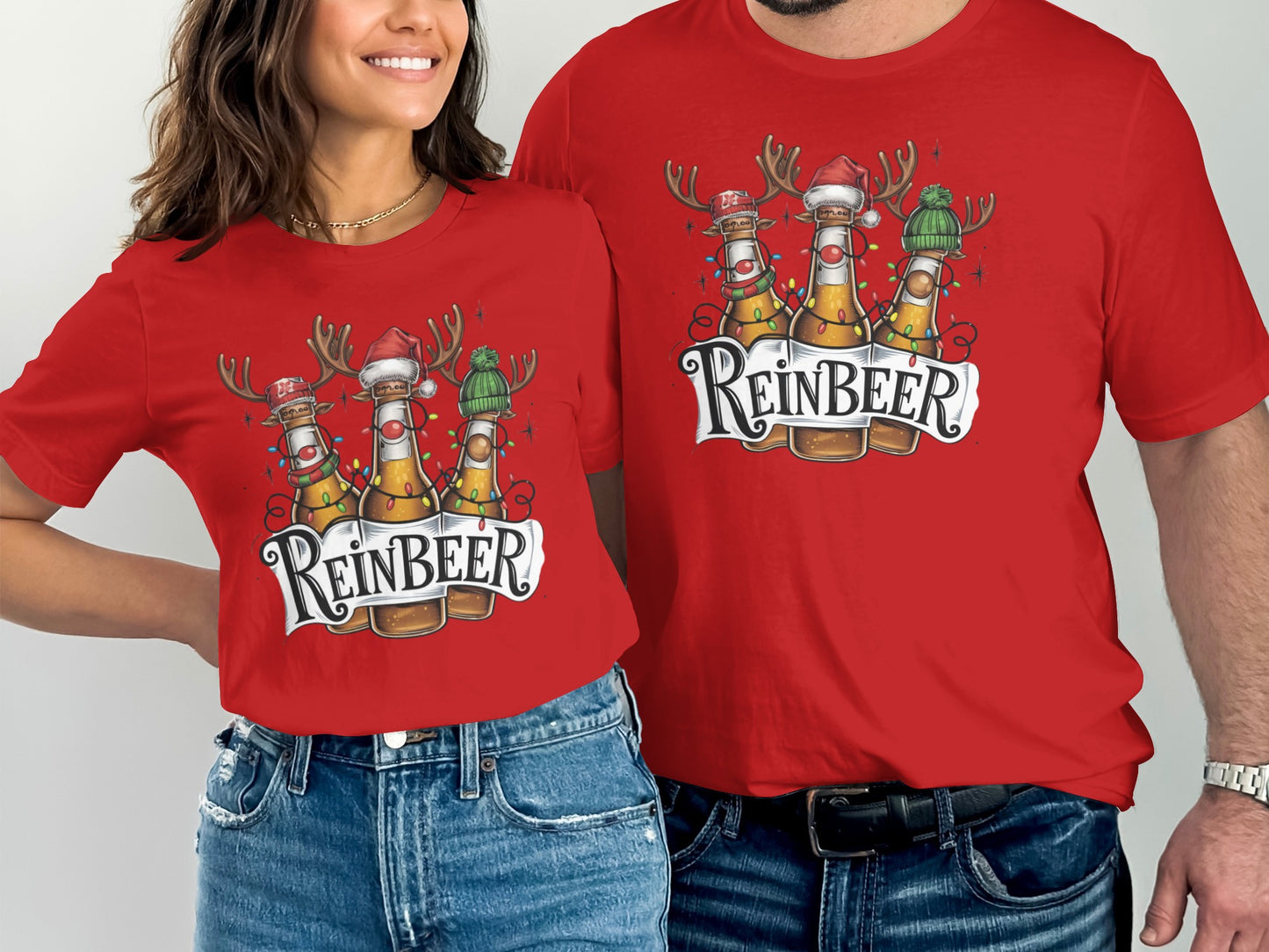 Reinbeer Holiday Themed Graphic Tee product