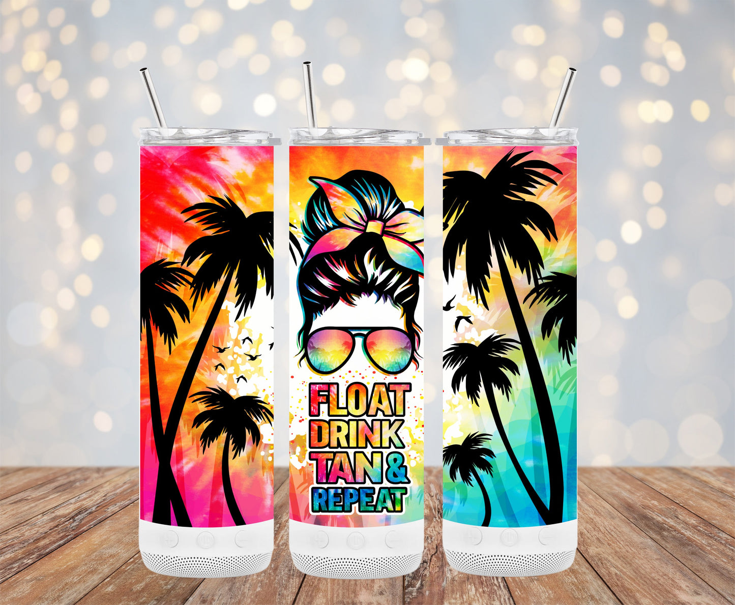 Float Drink Tan & Repeat Tumbler