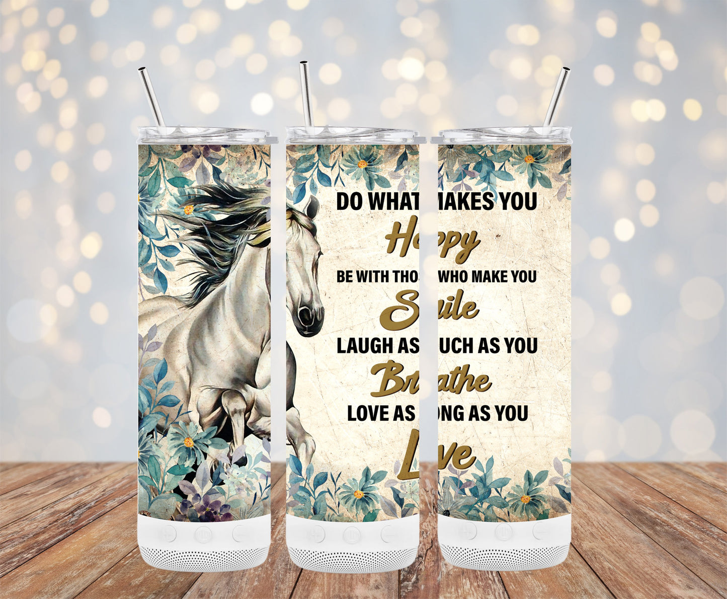 Do what Makes you (Horse) Tumbler