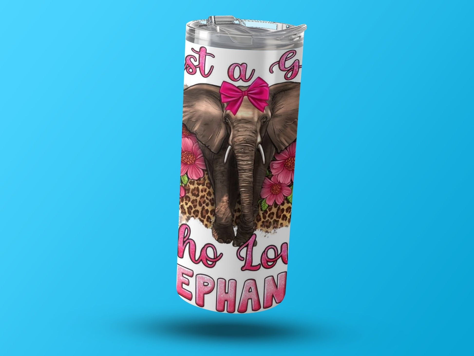 Just A Girl Who Loves Elephants Tumbler product