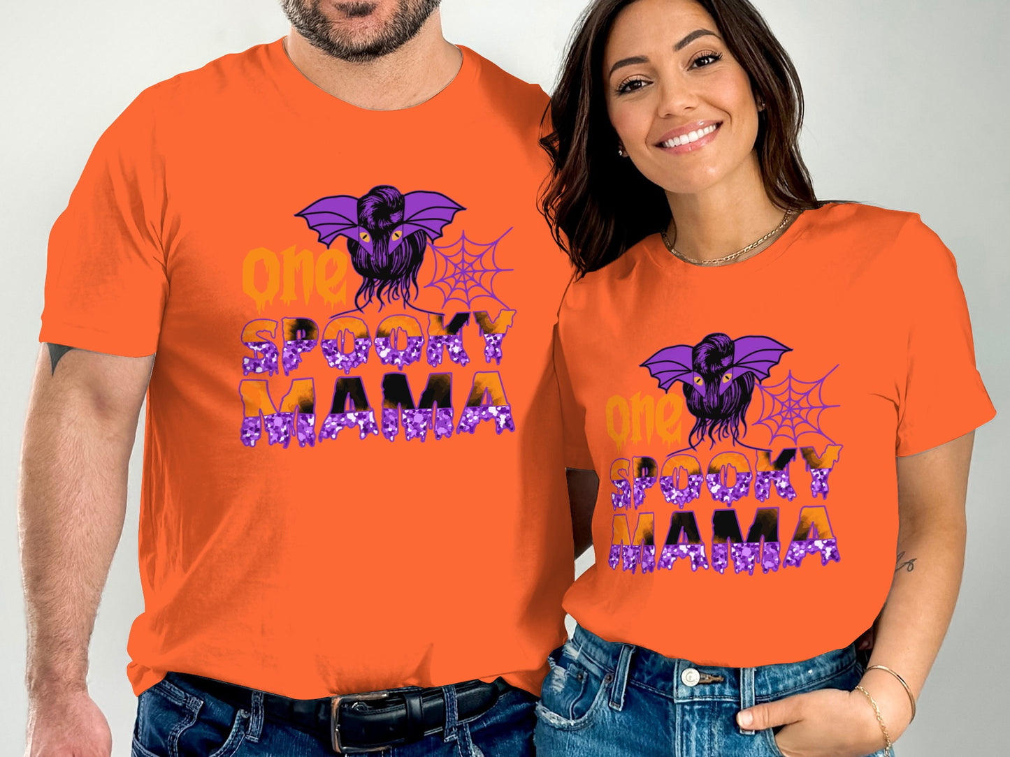 One Spooky Mama Halloween Themed T-shirt product type
