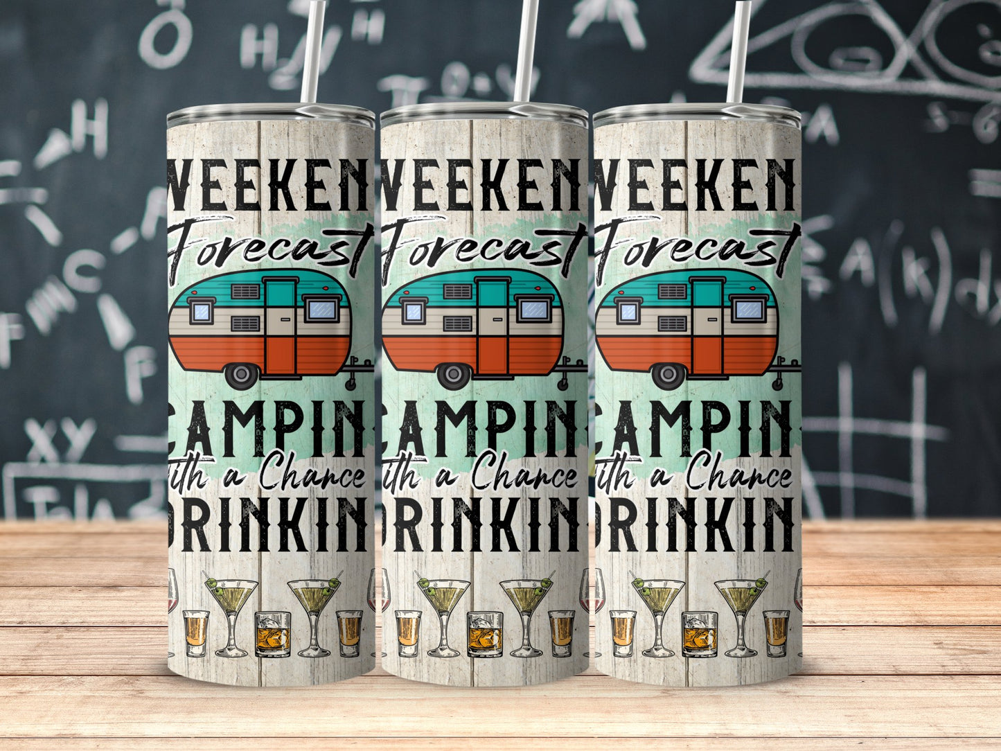 Weekend Forecast Camping with a Chance of Drinking product type
