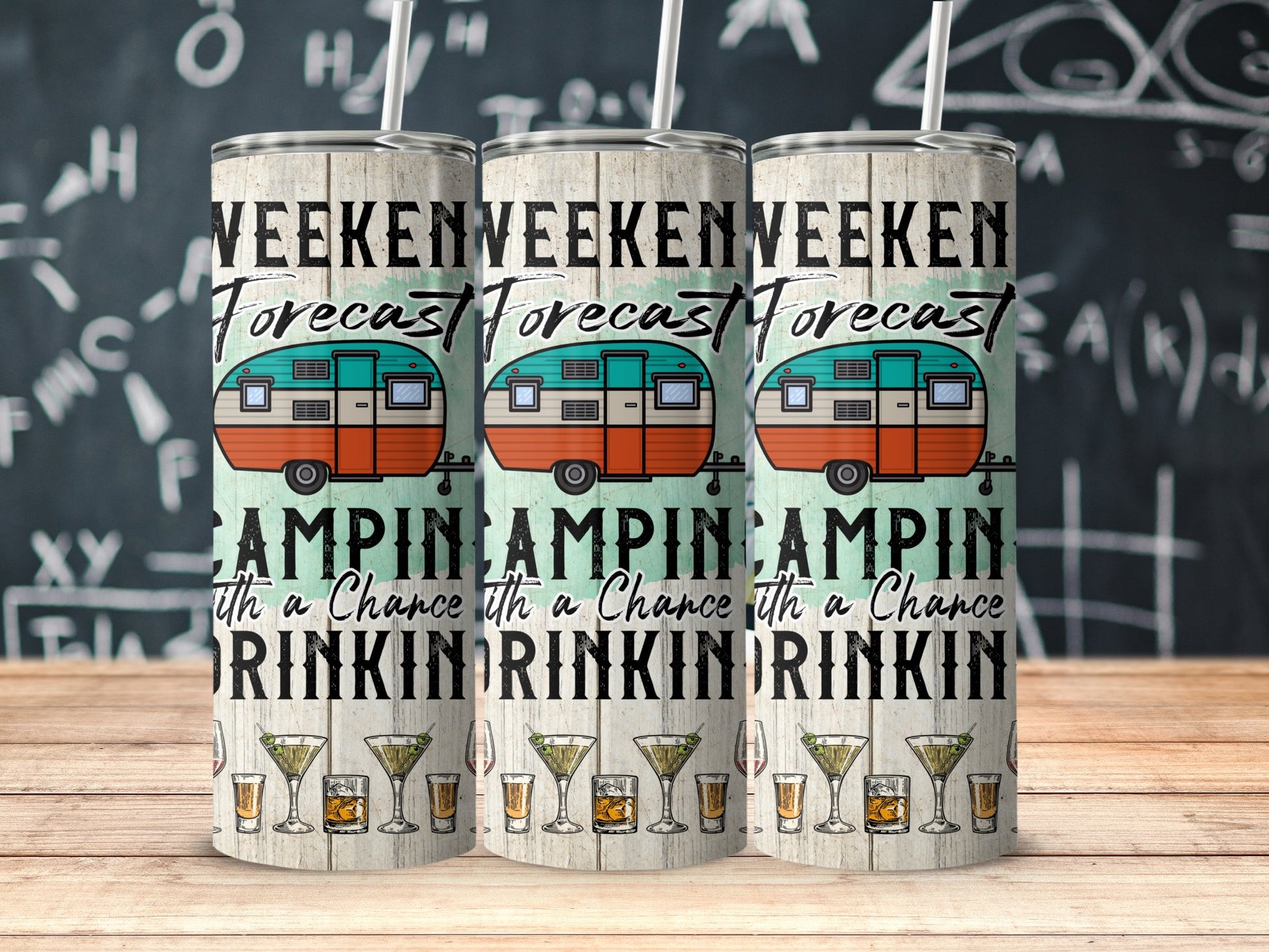 Weekend Forecast Camping with a Chance of Drinking product type
