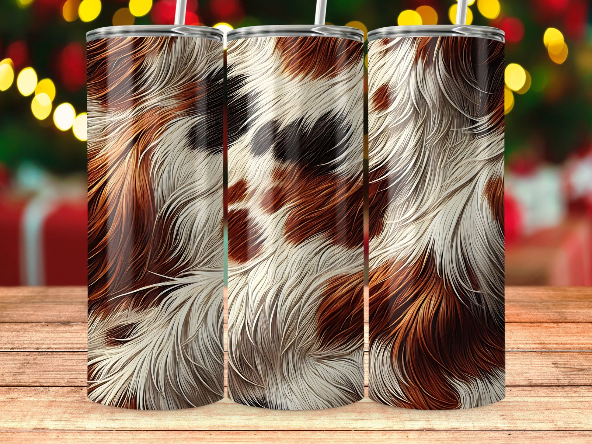 Calico Cat Fur Pattern Insulated Tumbler product