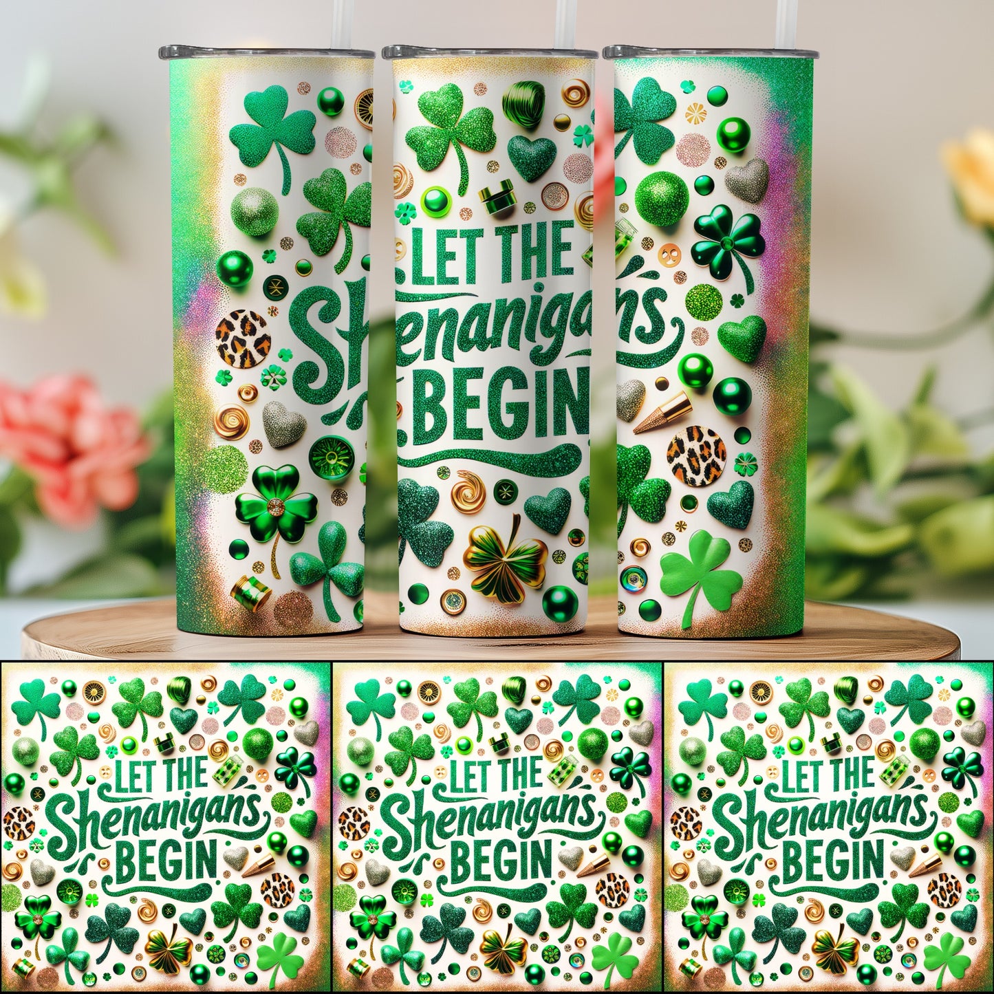 Let The Shenanigans Begin St. Patrick's Tumbler