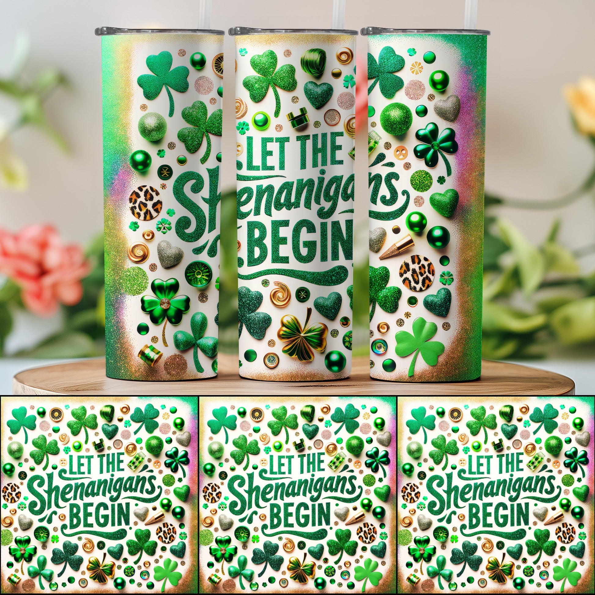 Let The Shenanigans Begin St. Patrick's Tumbler