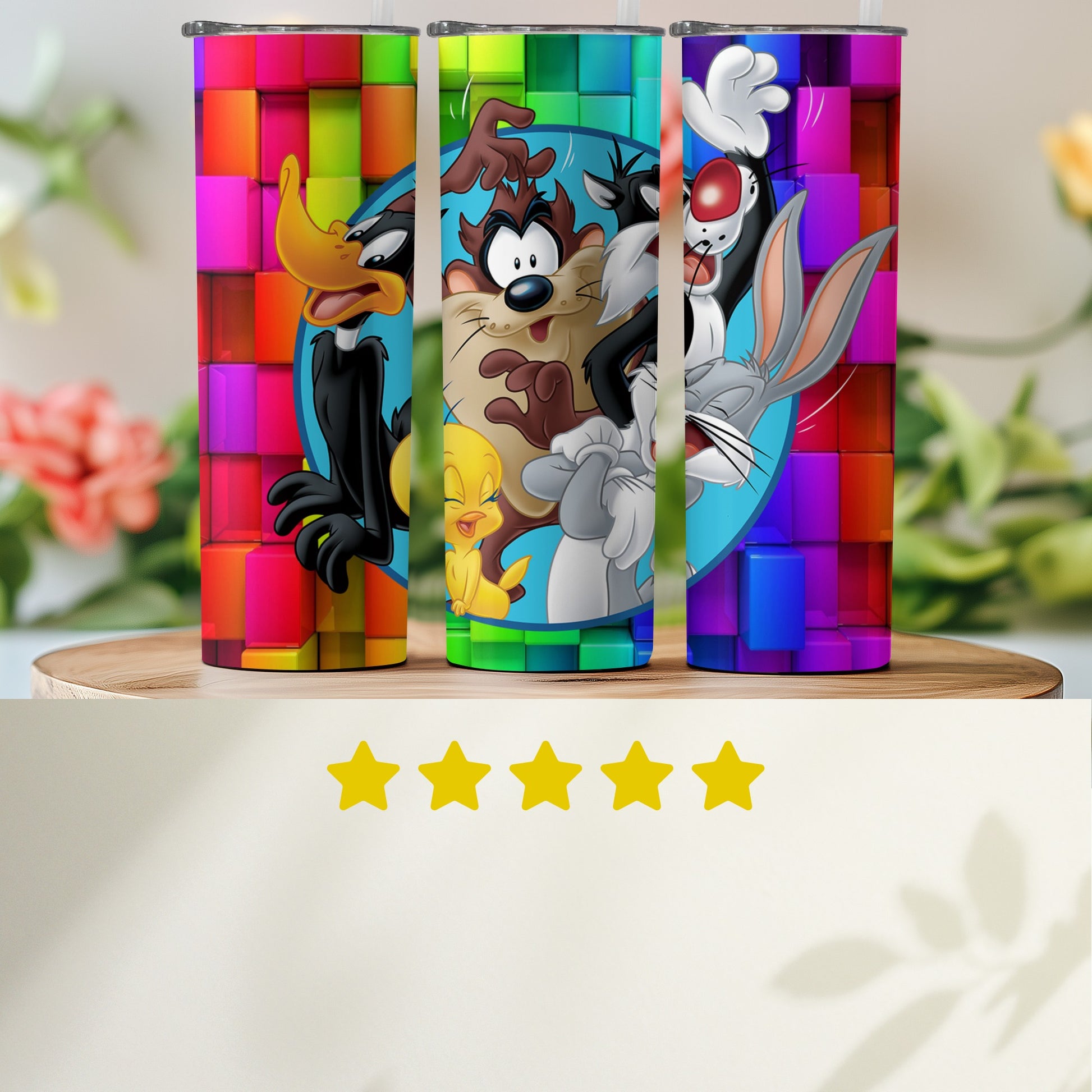Vibrant Cartoon Character Design Tumbler product