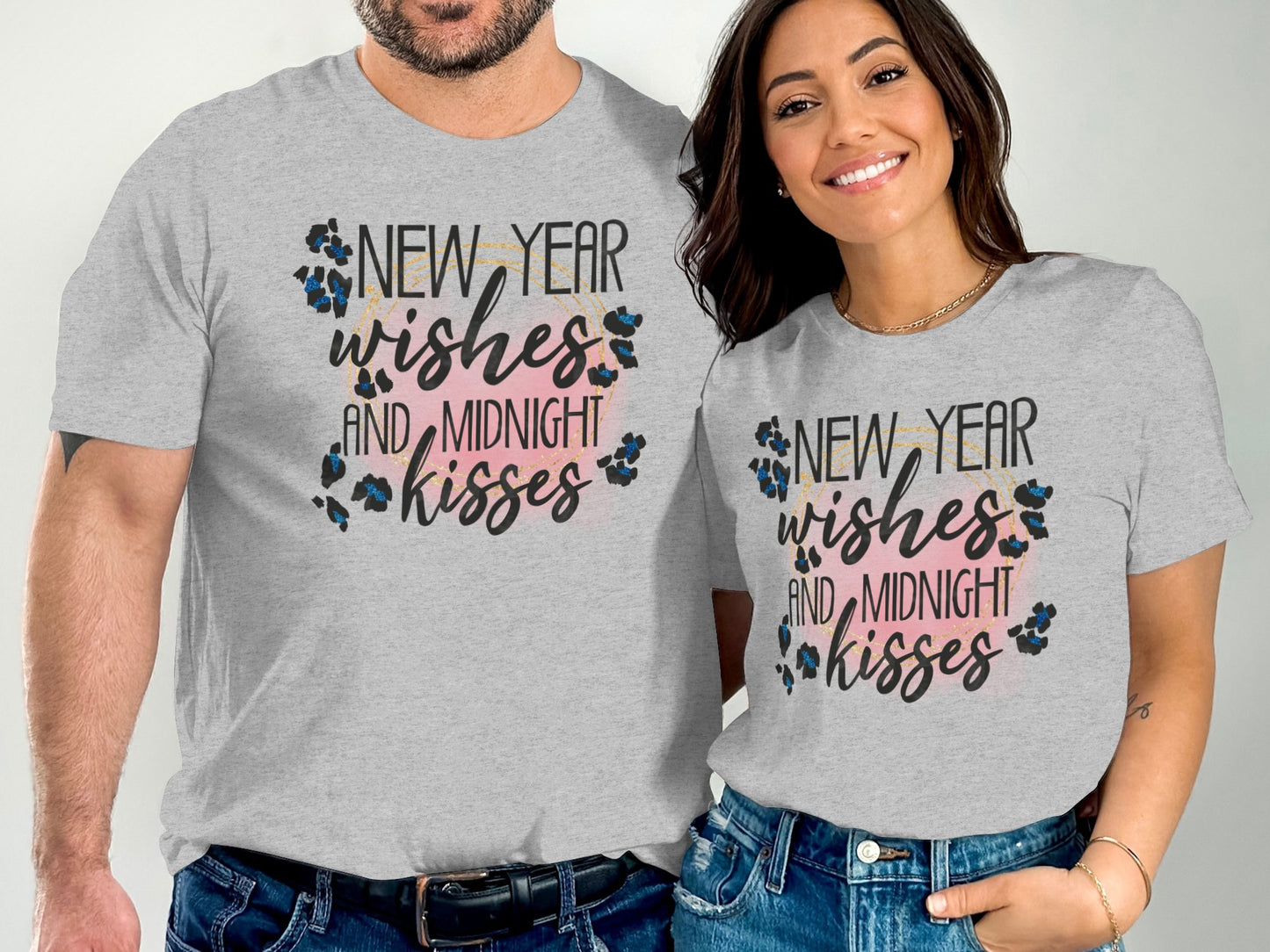 New Year Wishes and Midnight Kisses T-shirt