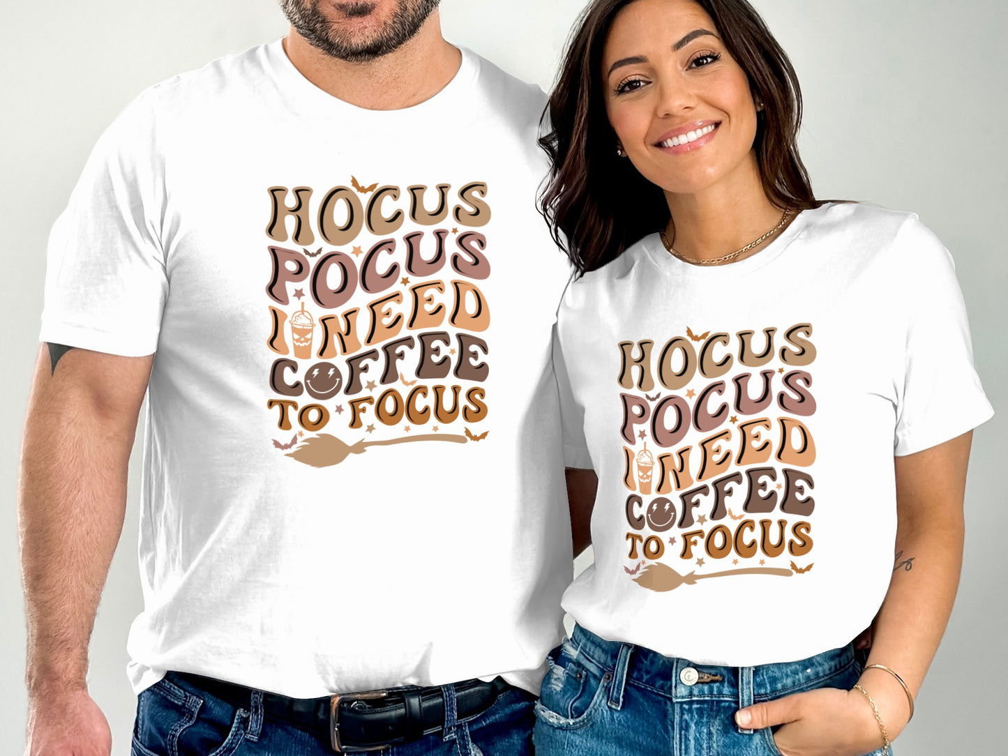 Hocus Pocus I Need Coffee to Focus T-shirt product type