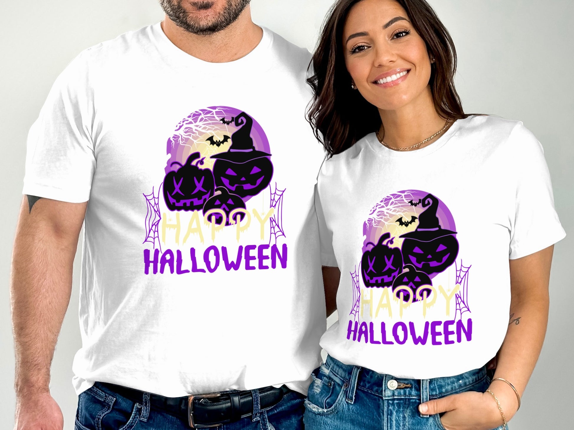 Spooky Halloween Skull Design Tee Halloween product type