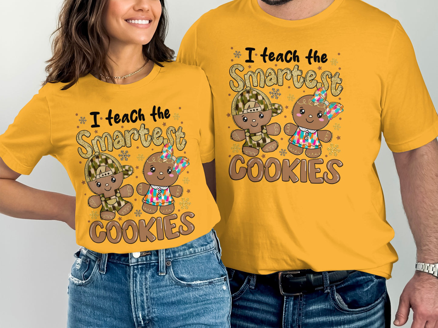 I teach the smartest cookies teacher shirt