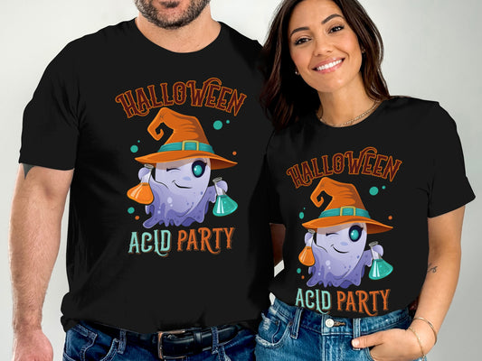 Halloween Acid Party Funny Graphic T-Shirt product