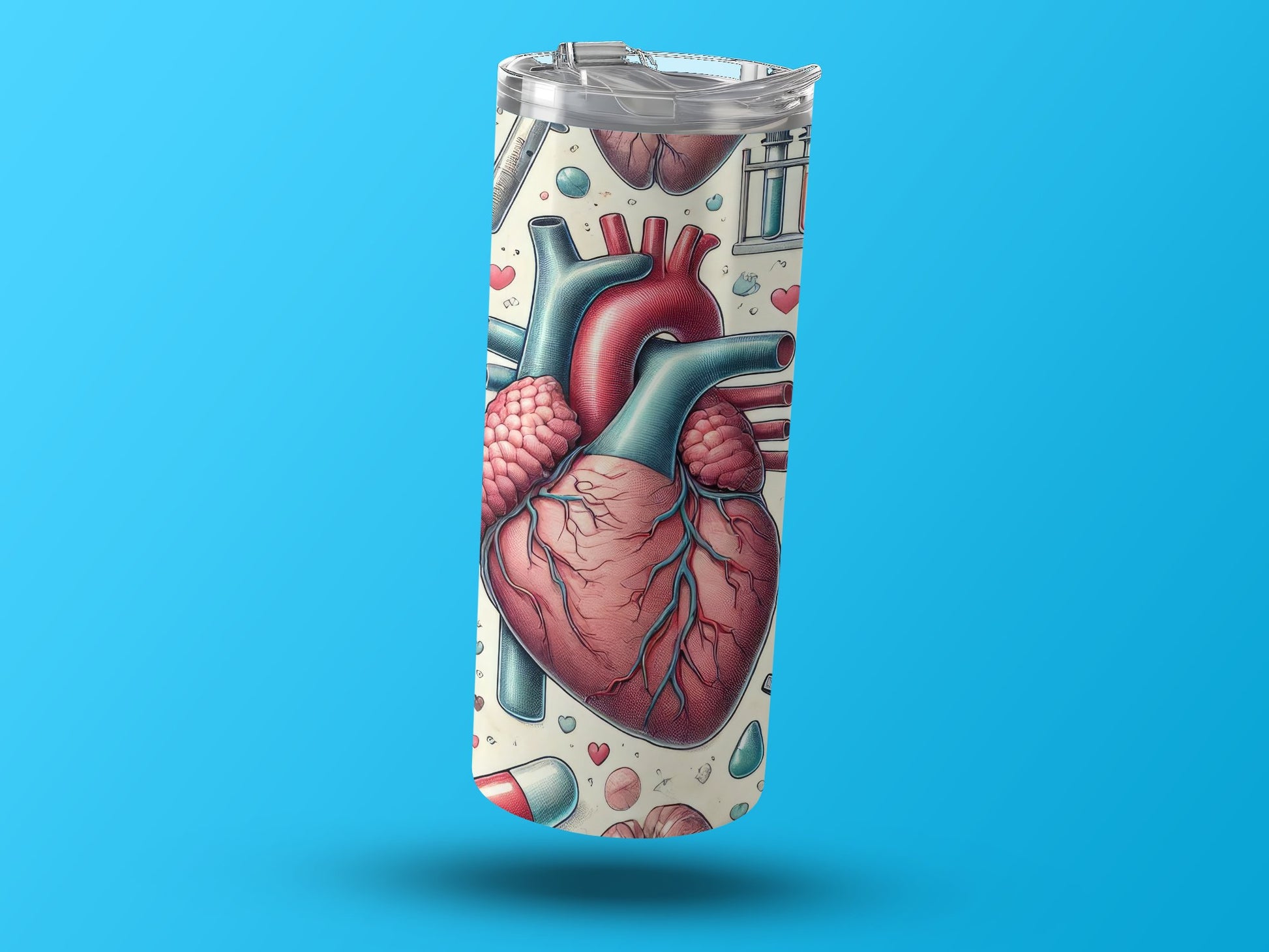 Anatomical Heart Design Tumbler Creative Product