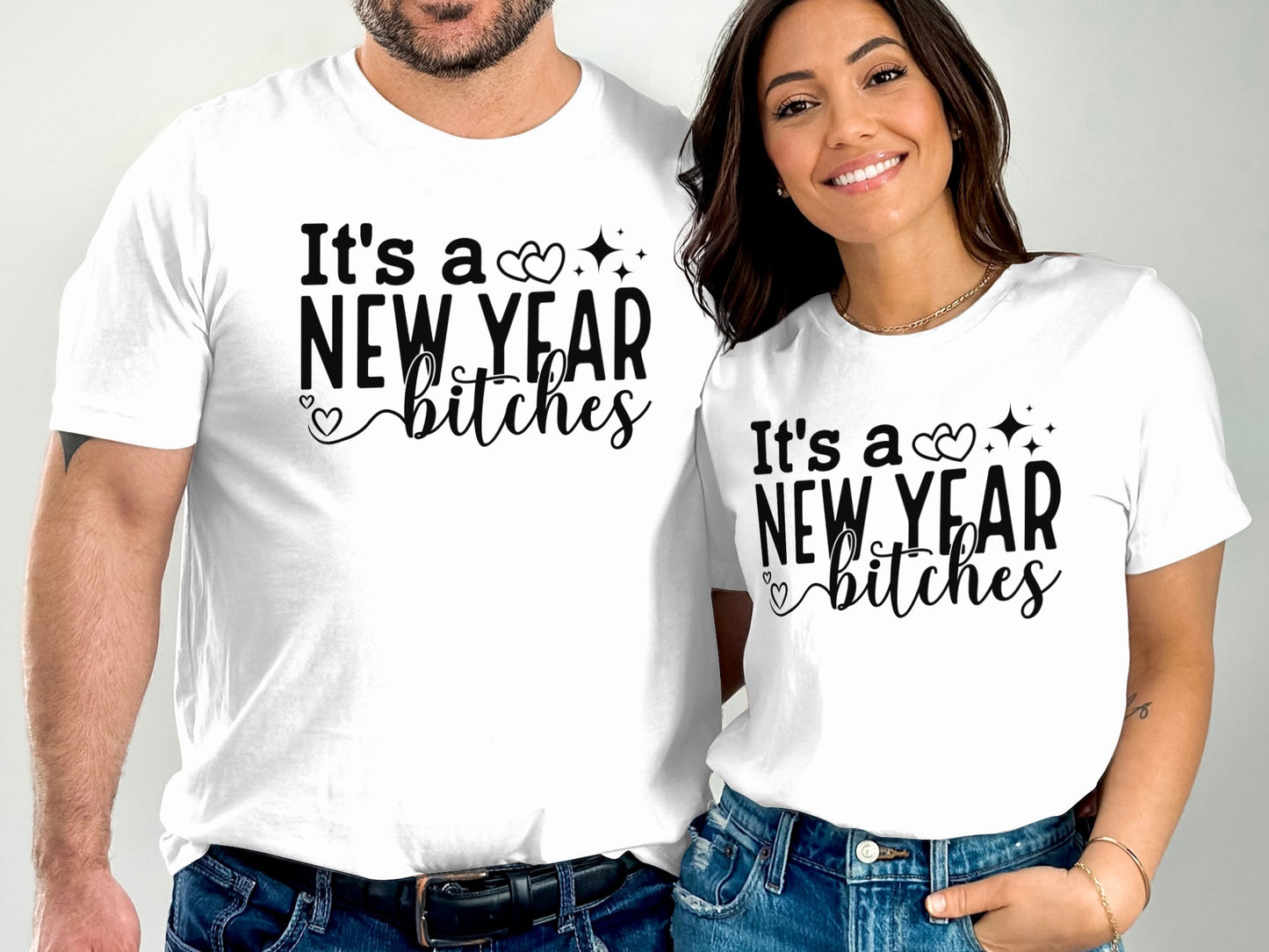 Funny New Year Graphic Tees for Celebration