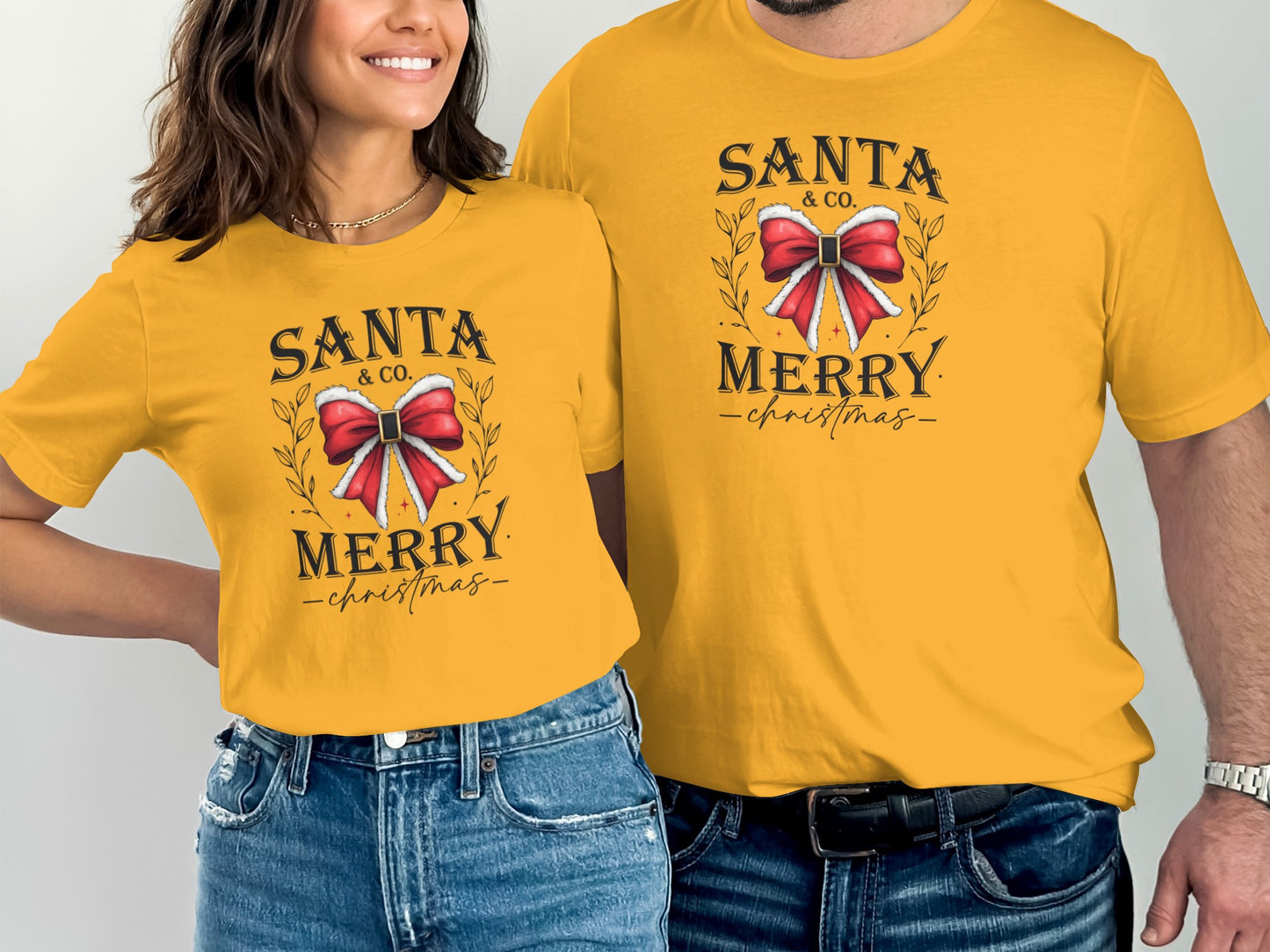Santa and Co Merry Christmas T-shirt