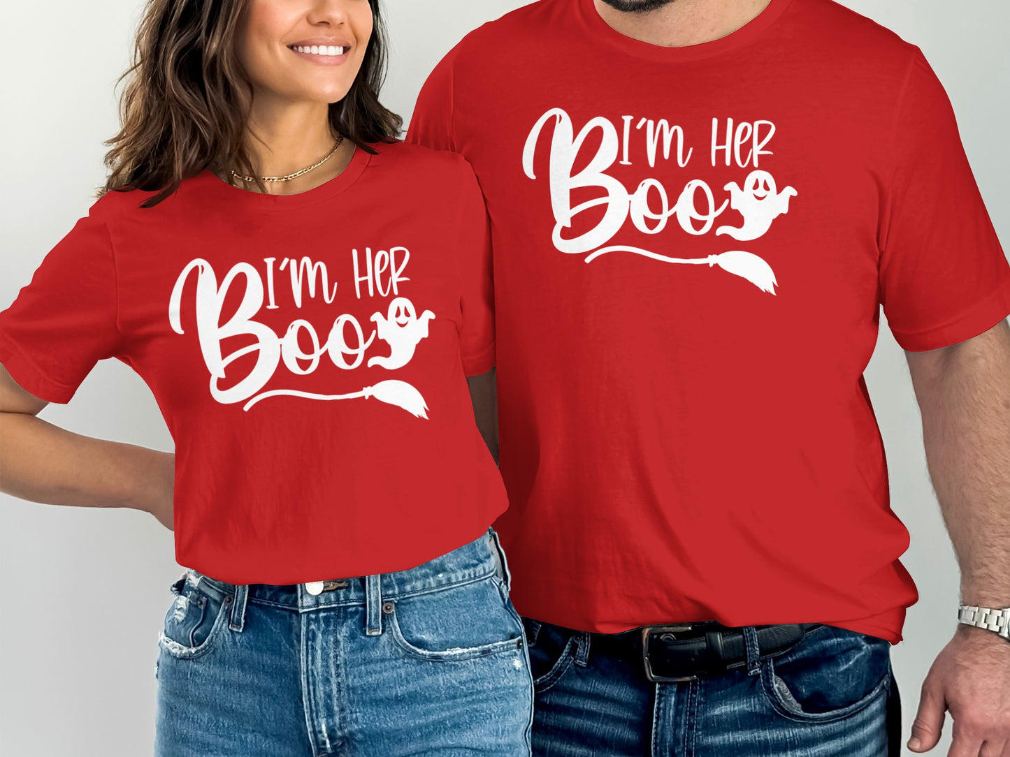 I'm Her Boo Couples Halloween T-shirt product type
