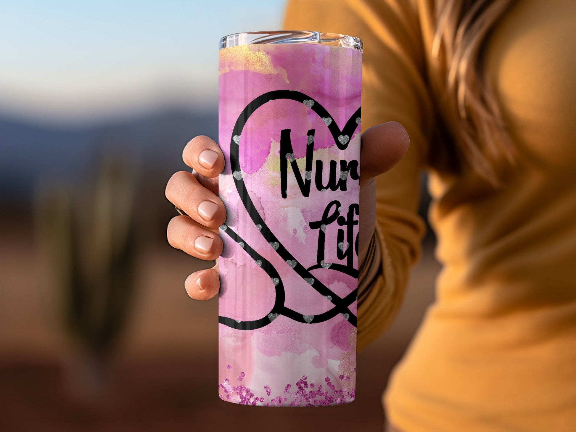 Nurse Life Insulated Travel Tumbler product type