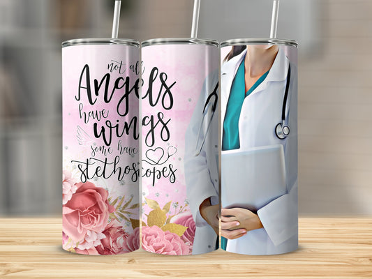 Not All Angels Have Wings Some Have Stethoscopes product