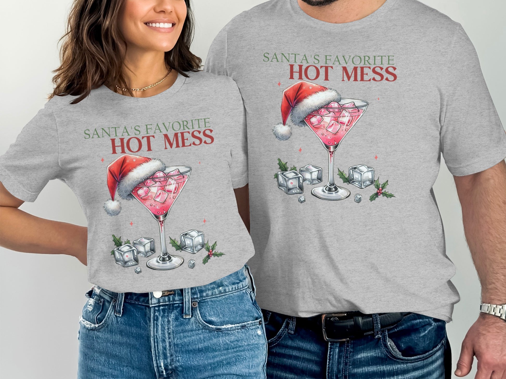 Santa's Favorite Hot Mess Graphic T-Shirt