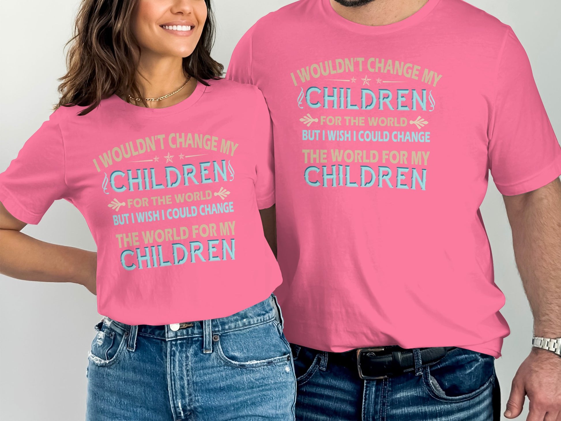 I Wouldn't Change My Children Change the World Shirt product type