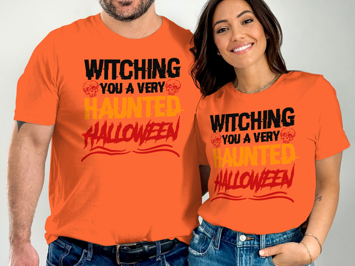 Witching You A Very Haunted Halloween Shirt product