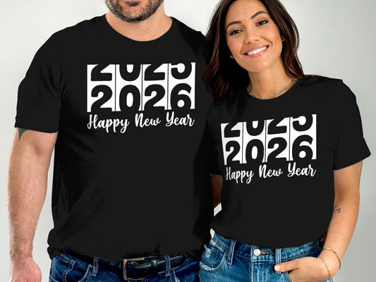 Happy New Year 2025/2026 Graphic T-shirt