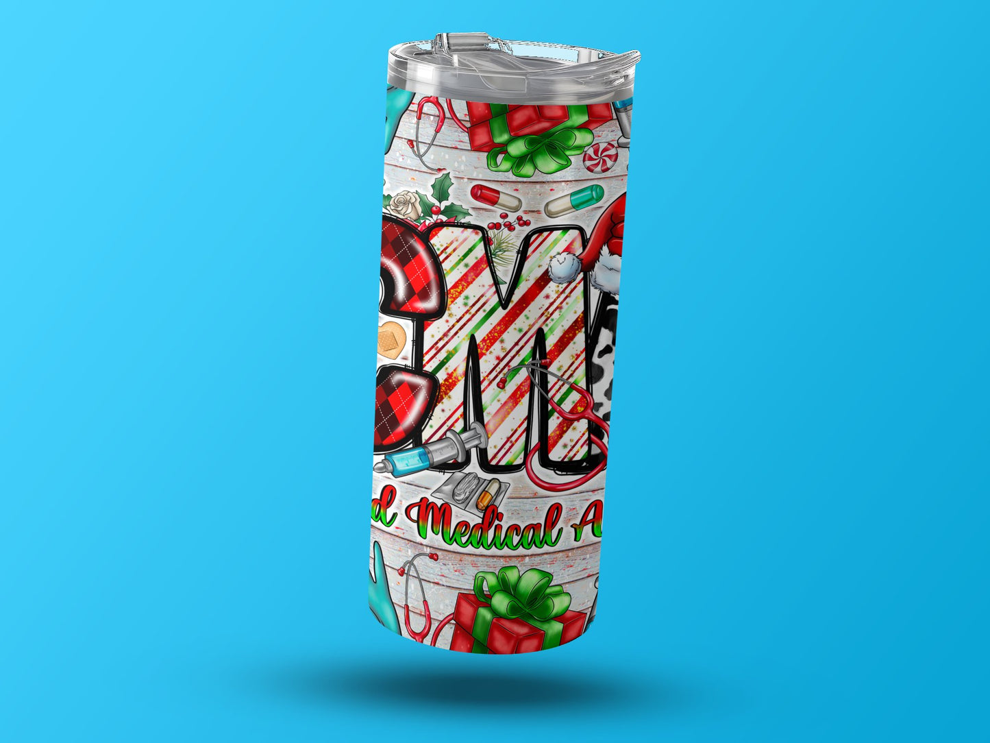 Christmas Themed Medical Professional Tumbler product