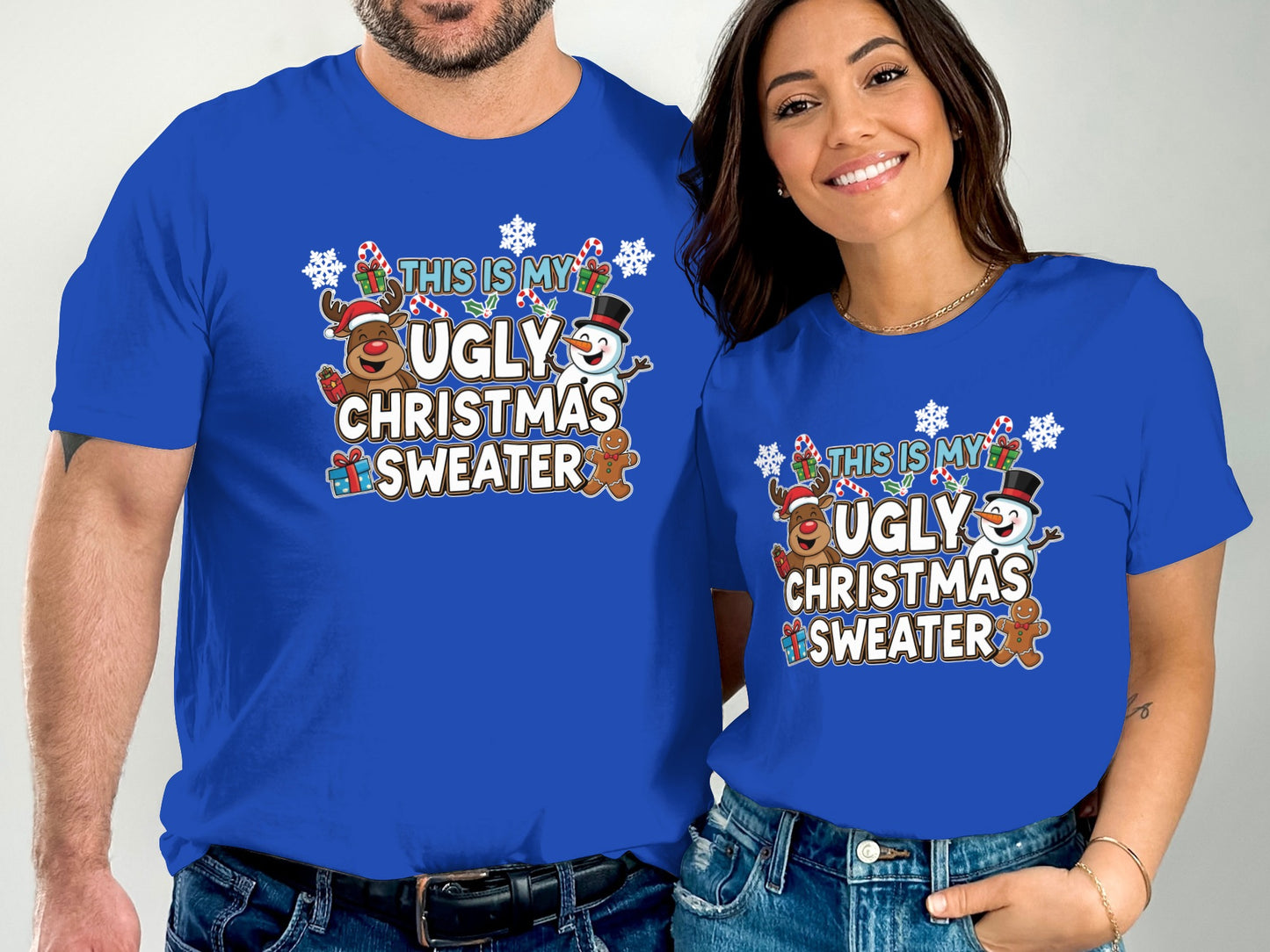This Is My Ugly Christmas Sweater Funny Holiday Shirt