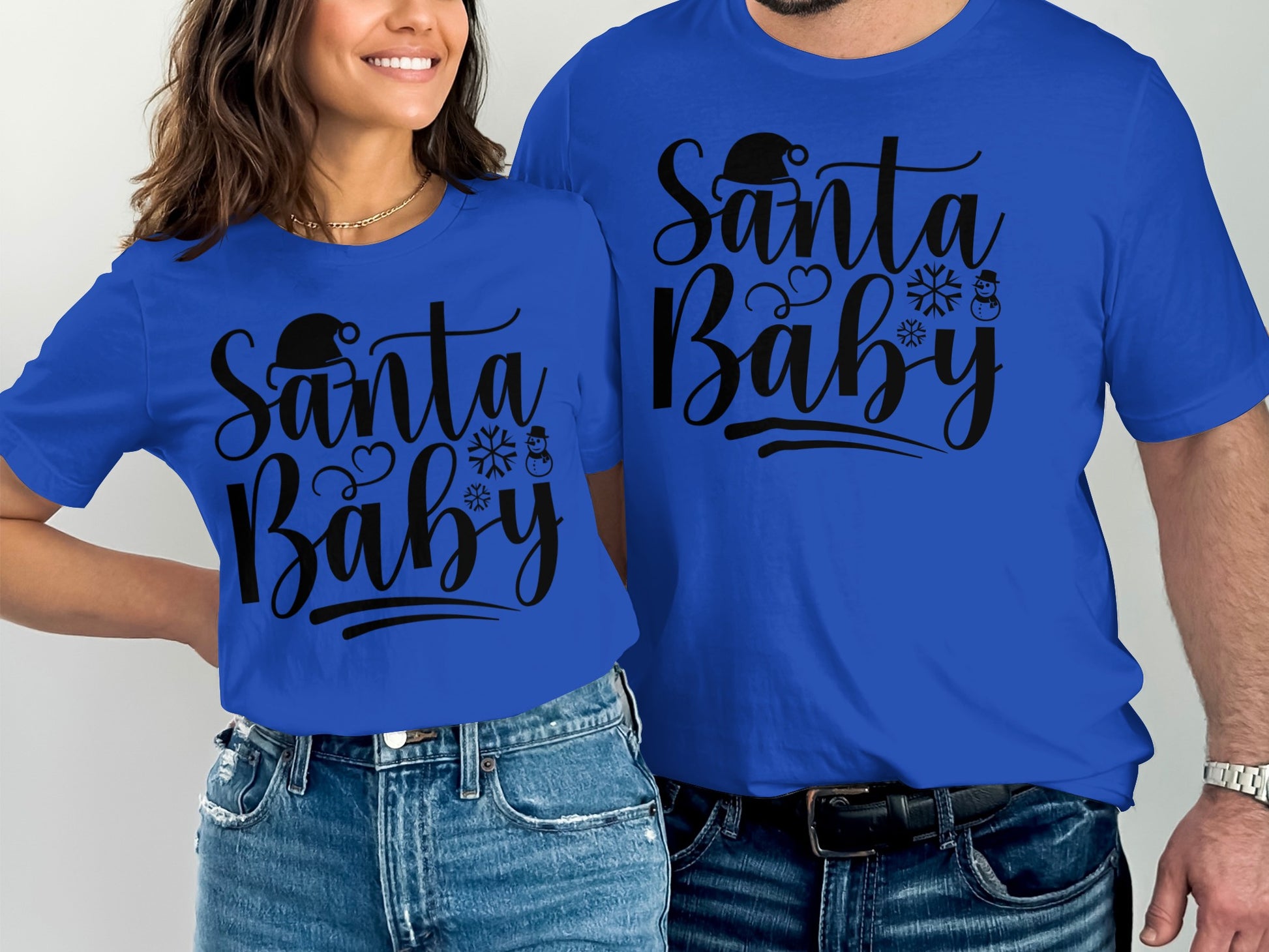 Santa Baby Matching Holiday Family Shirt Product
