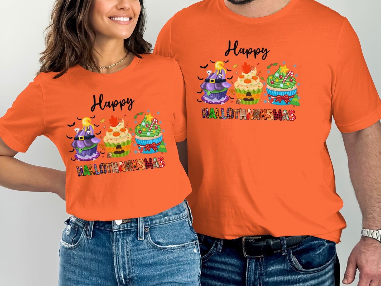 Happy Hallowthanksmas Graphic Apparel