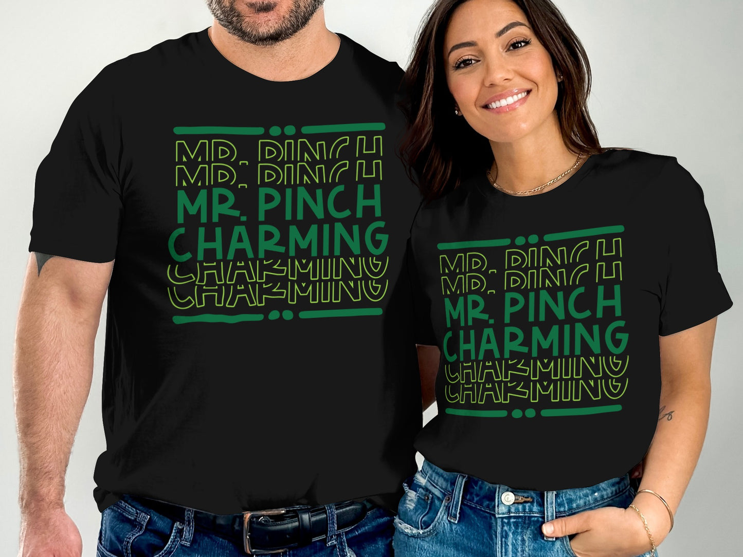 Mr. Pinch Charming Graphic Design T-shirt Product
