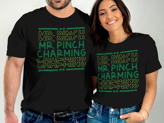 Mr. Pinch Charming Graphic Design T-shirt Product