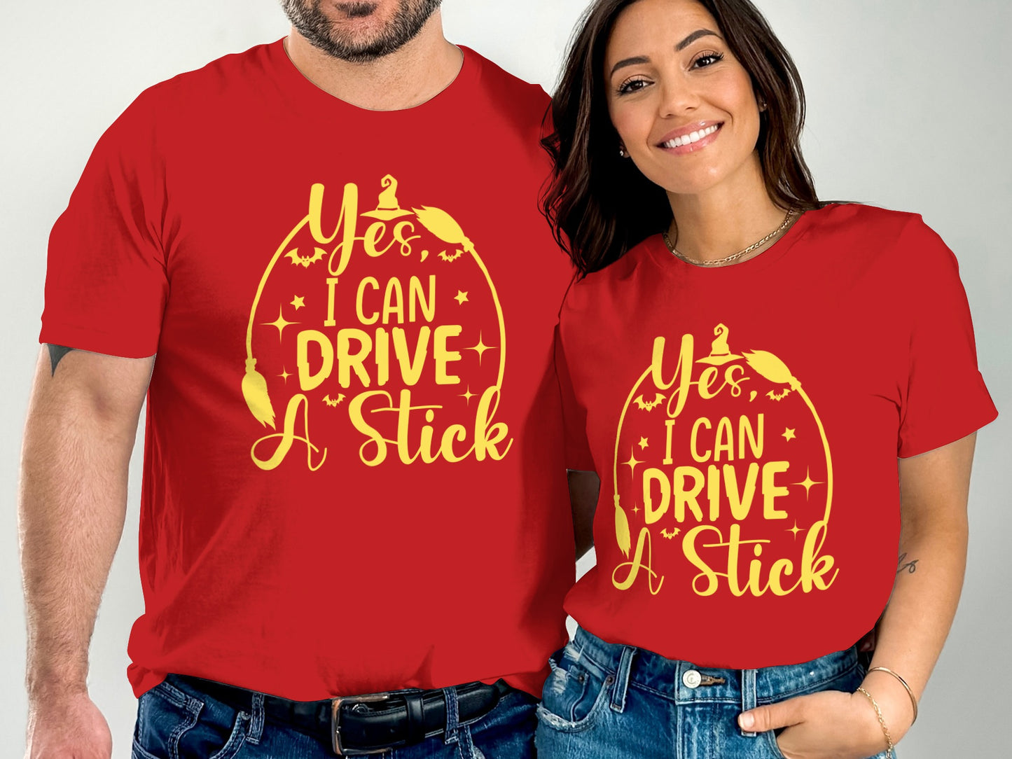 Yes I Can Drive A Stick Halloween T-shirt product type