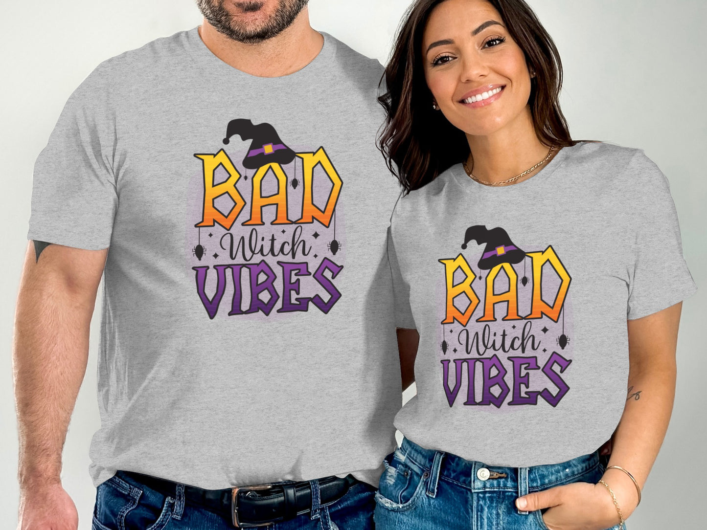 Bad Witch Vibes Halloween Graphic T-Shirt product