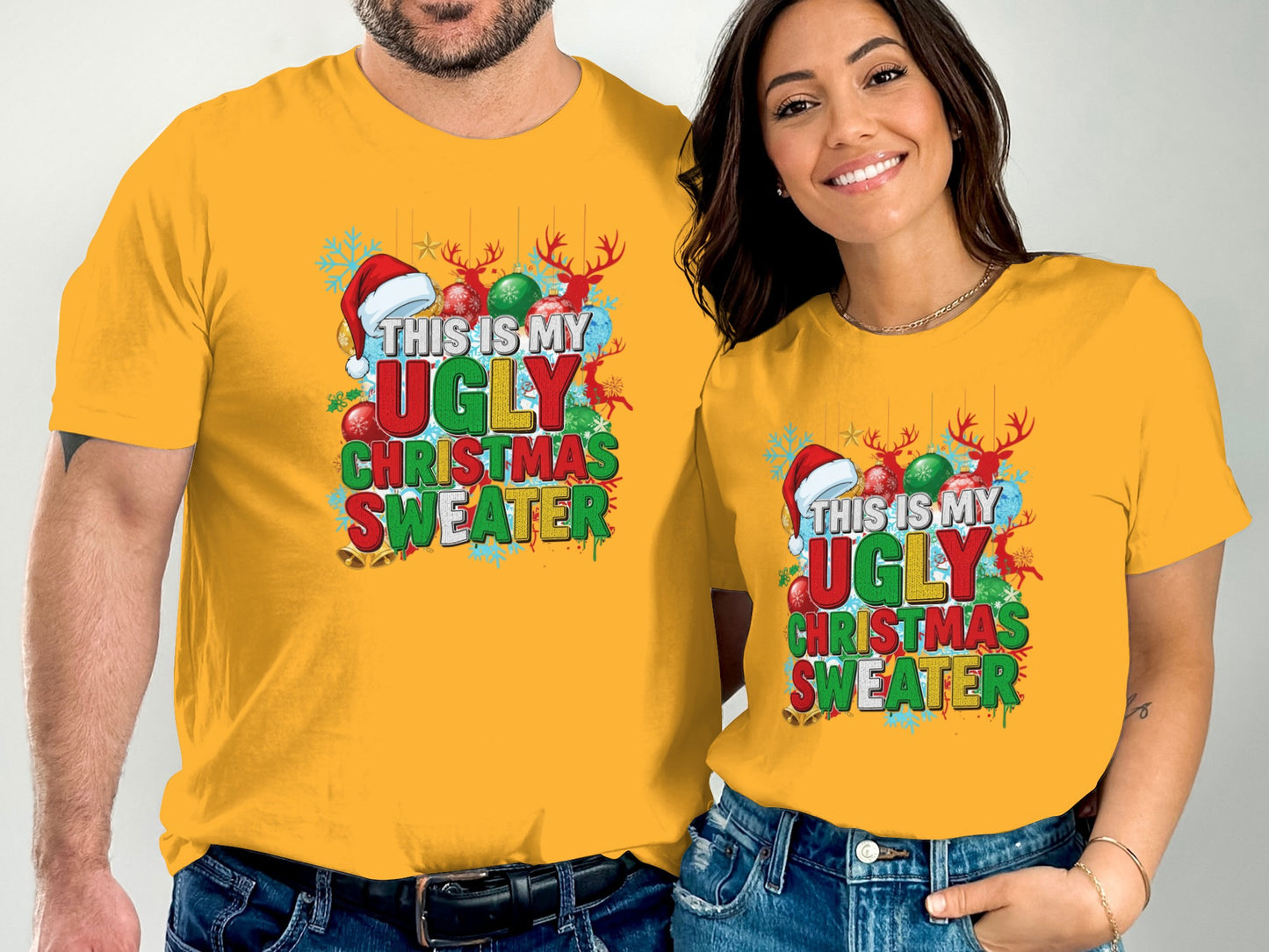 This Is My Ugly Christmas Sweater Graphic Shirt
