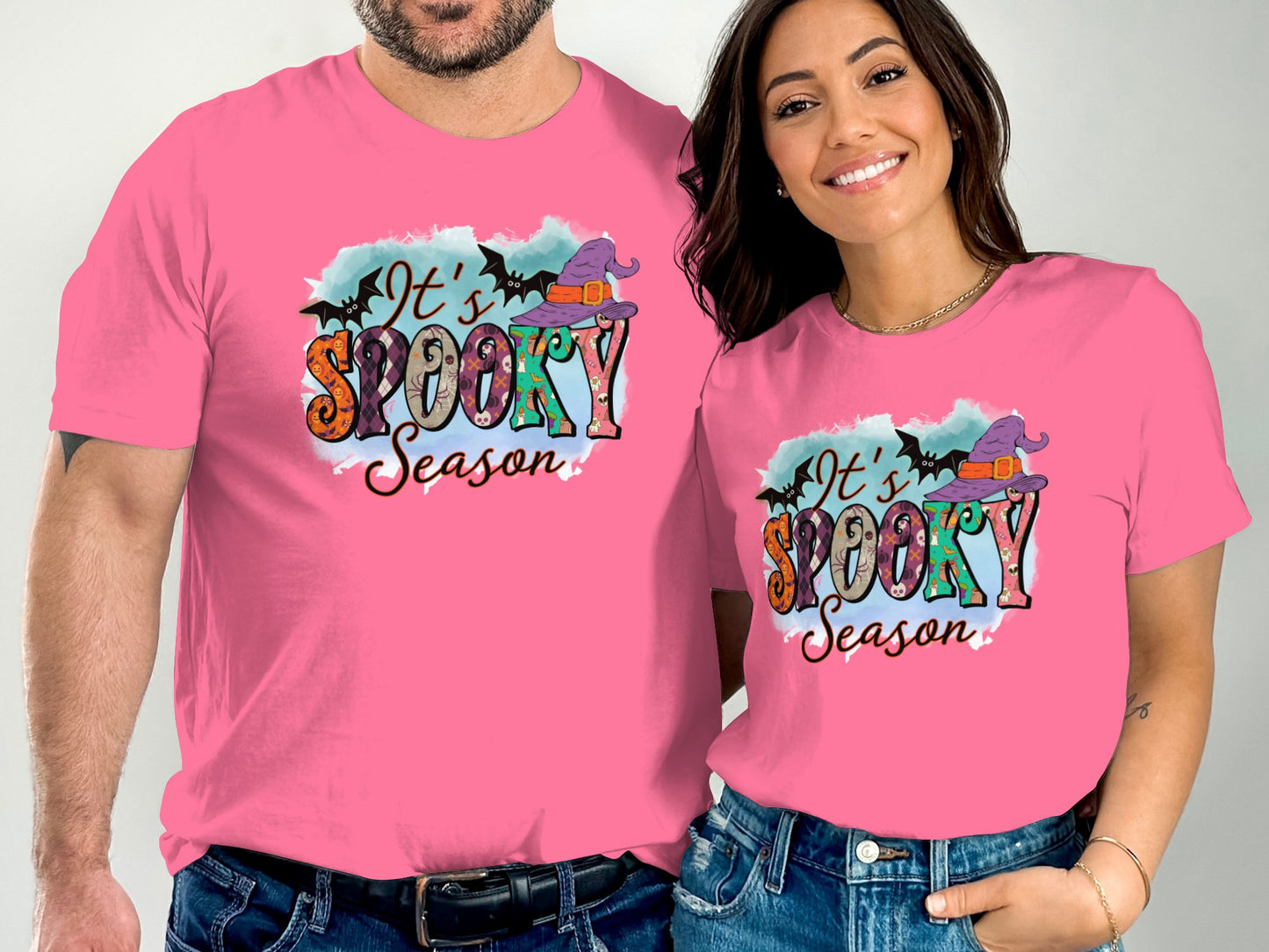 It's Spooky Season Colorful Halloween T-Shirt product type