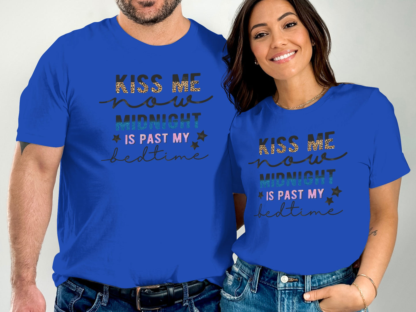 Kiss Me Now Midnight Is Past My Bedtime Shirt