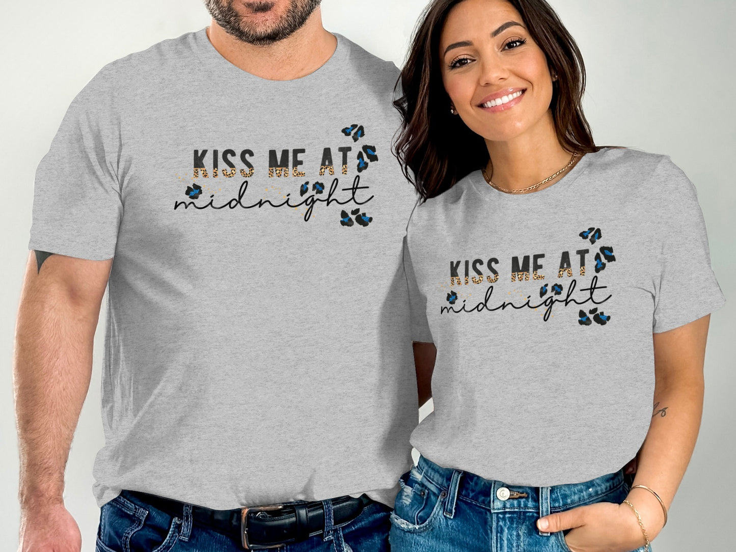 Kiss Me At Midnight Graphic Tee Shirt
