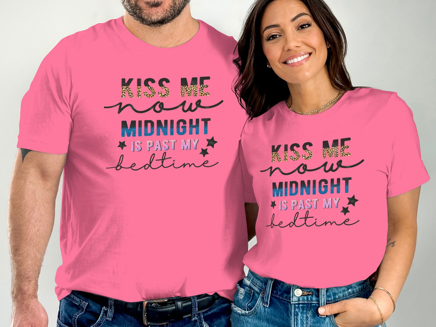 Kiss Me Now Midnight Is Past My Bedtime T-Shirt