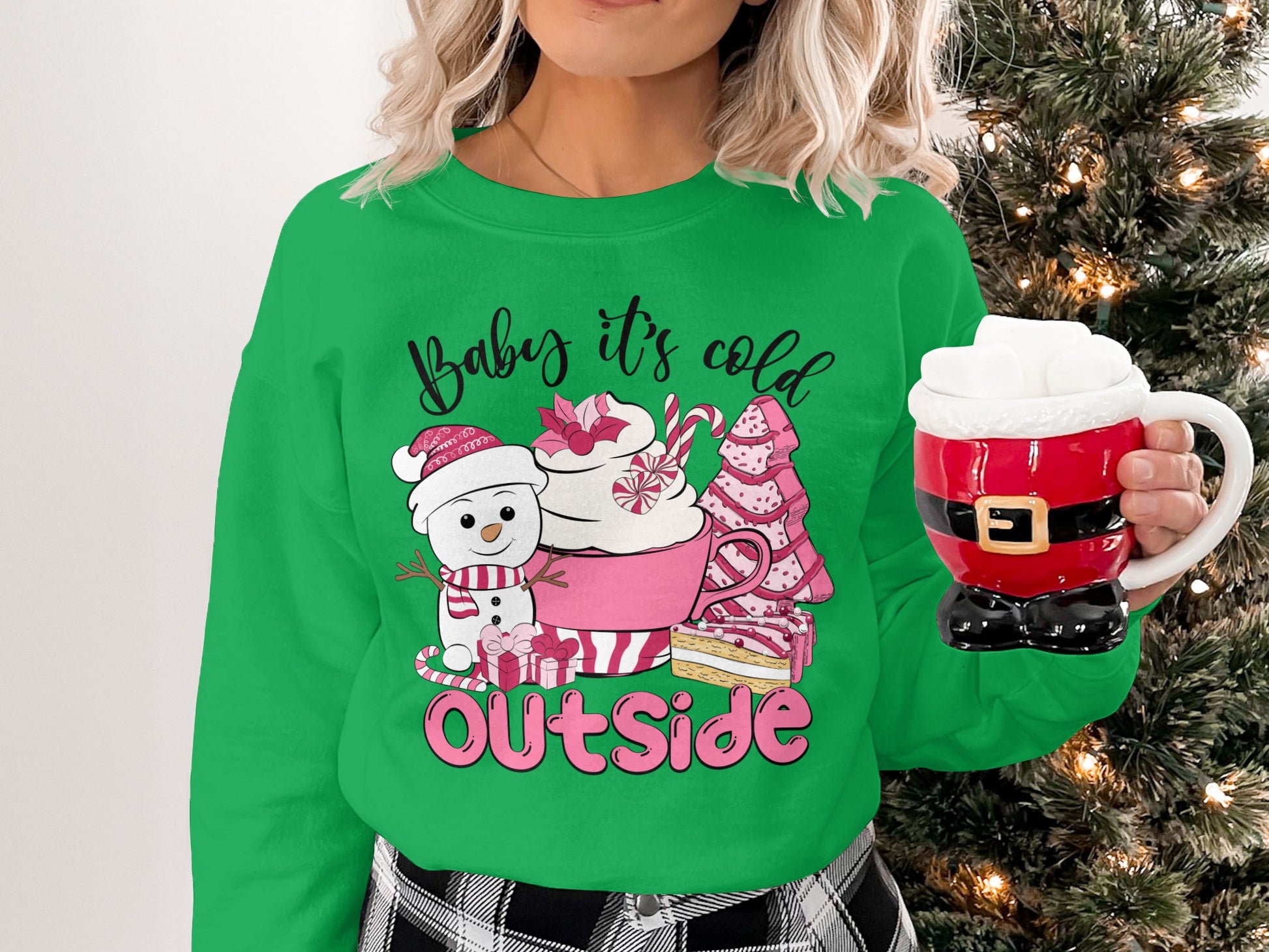 Baby It's Cold Outside Christmas Sweatshirt product