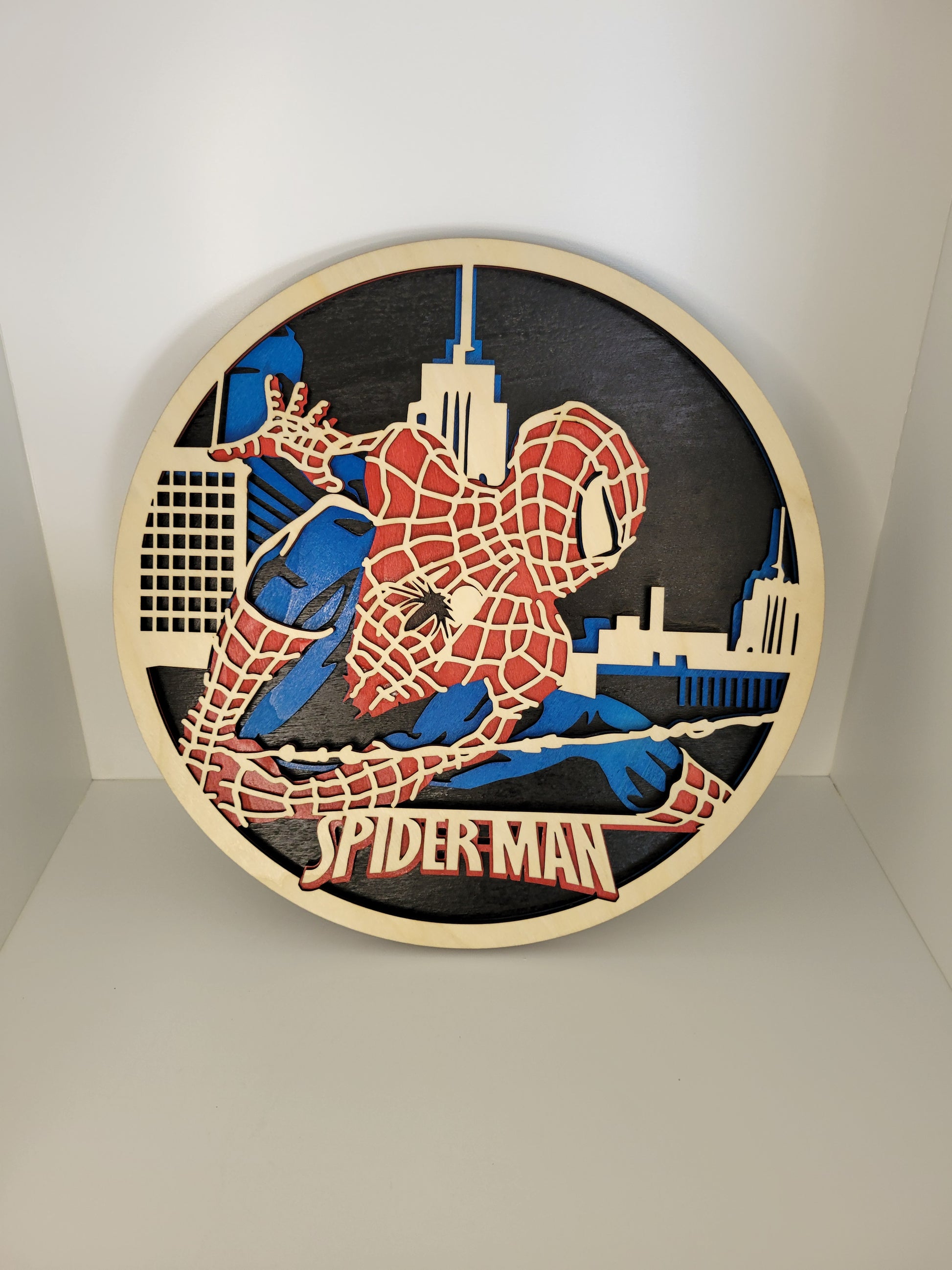 Spider-Man Design Wall Hanging for Comic Lovers