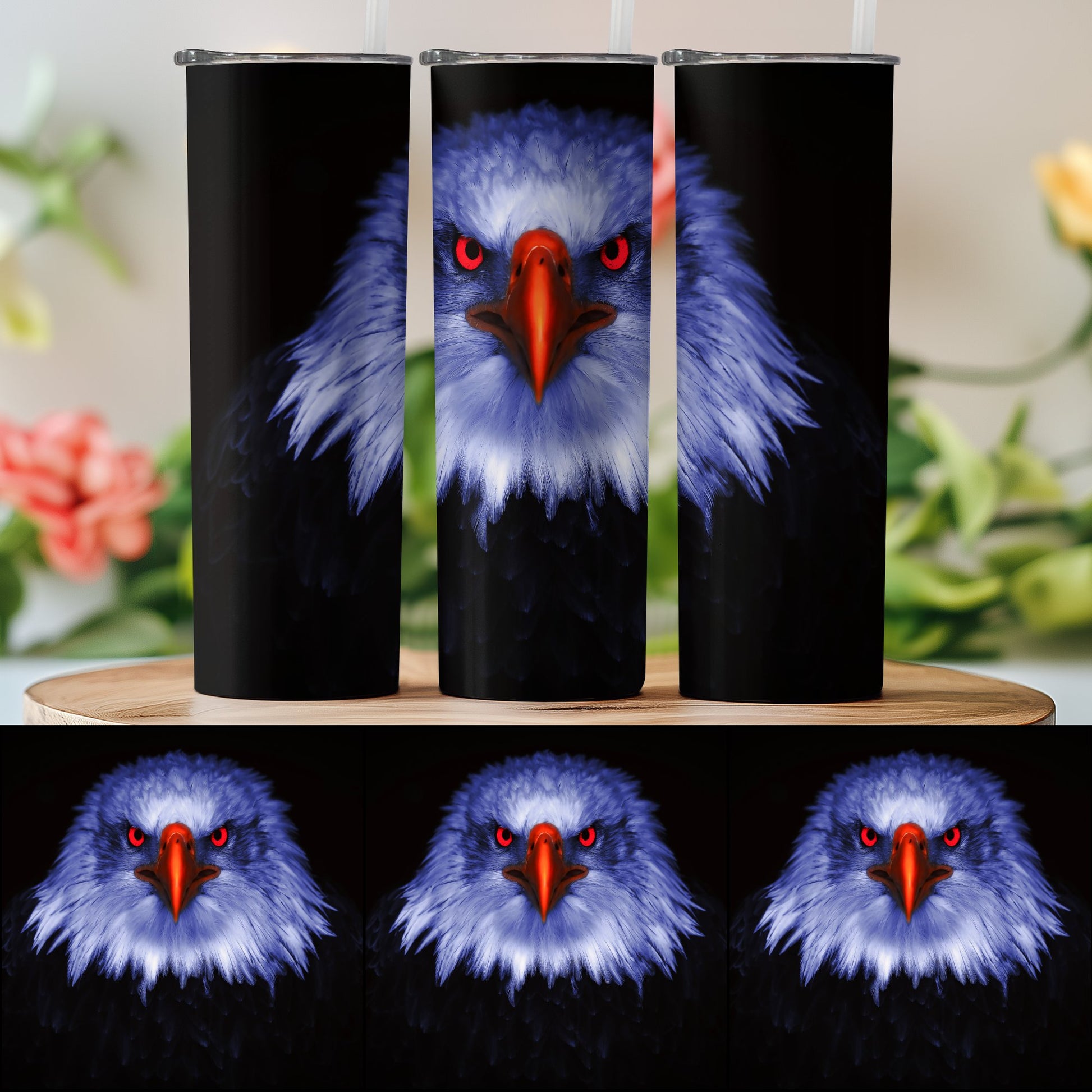 Majestic Blue Eagle Stainless Steel Tumbler product